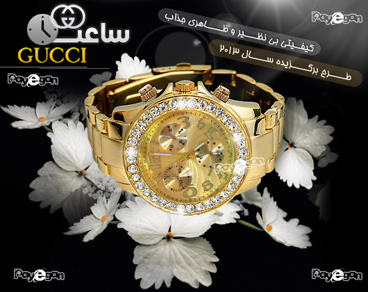 ساعت مچي Gucci طرح رولکس