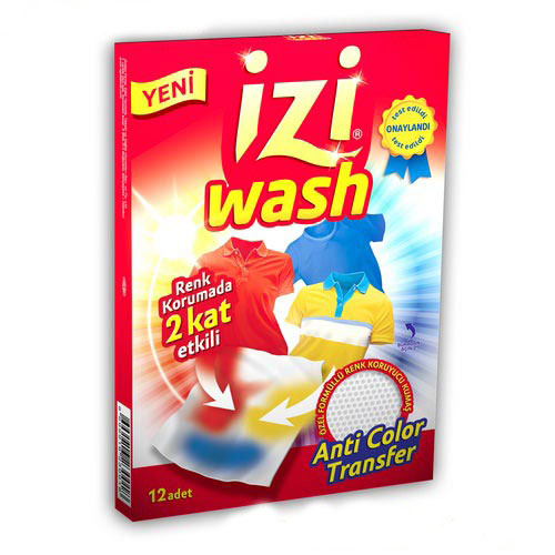 دستمال ضد رنگ لباس ایزی واش iziwash