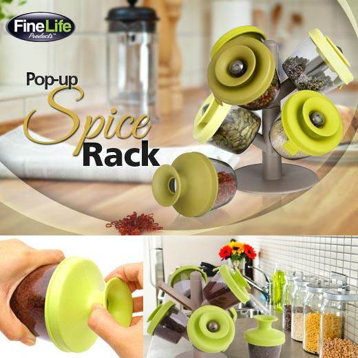 خرید پستی  جا ادویه ای اسپایس رک Spice Rack