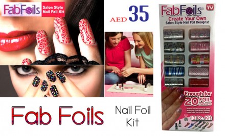 برچسب طراحی ناخن FAB FOILS