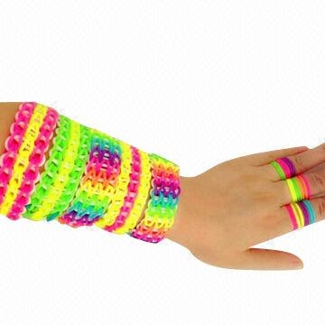 دستبند فانی بافت Loom Bands