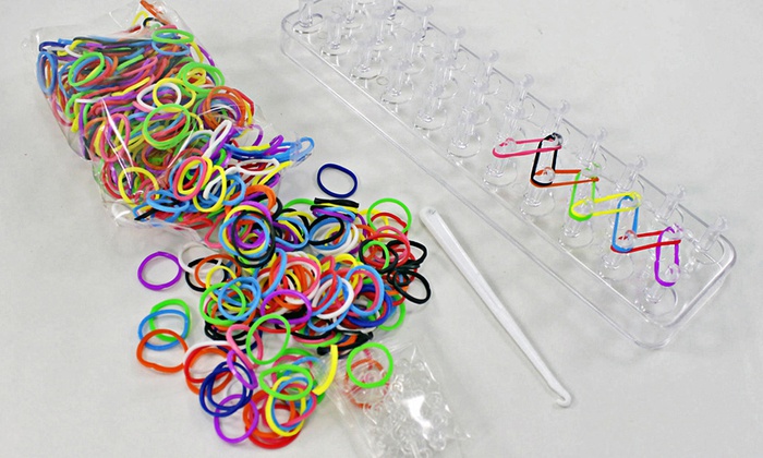 دستبند فانی بافت Loom Bands