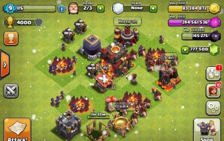 خرید پستی  هک بازی CLASH OF CLANS