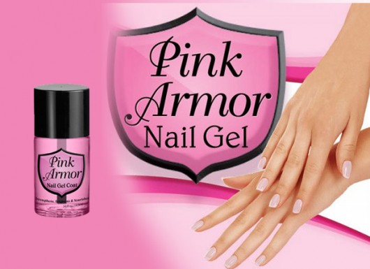 ژل محافظ لاک ناخن Pink Armor