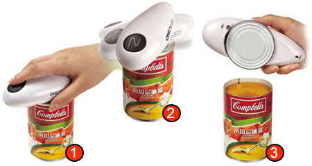 خرید پستی  کنسرو بازکن برقی  One Touch