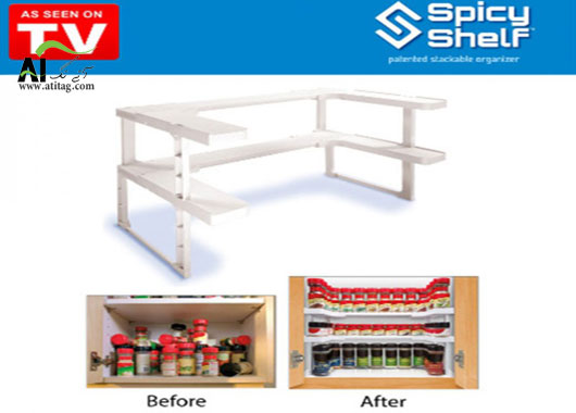 عکس محصول ارگانایزر کابینت Spicy Shelf