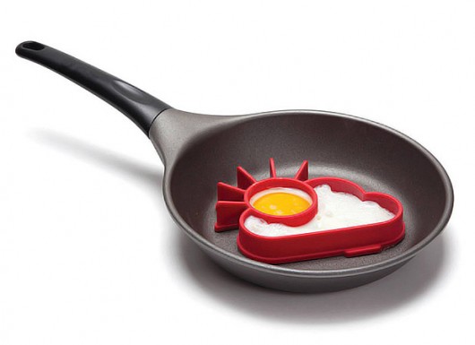 قالب تخم مرغ طرح خورشید2عدد Sunny Egg Shapers