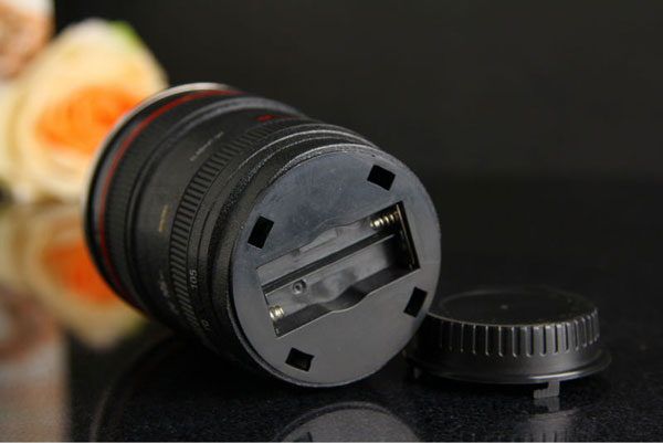 lens travel mug 5 لیوان همزن با طرح لنز دوربین