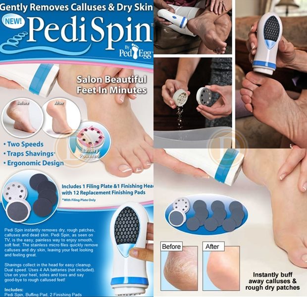 رفع ترک پا پدی اسپین Pedi Spin