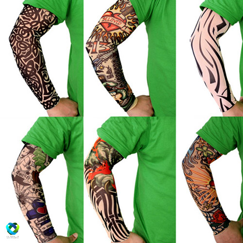 ساق دست با طرح تاتو Legs with tattoo design