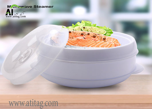 ظرف بخارپز ماکروویو Microwave steamer