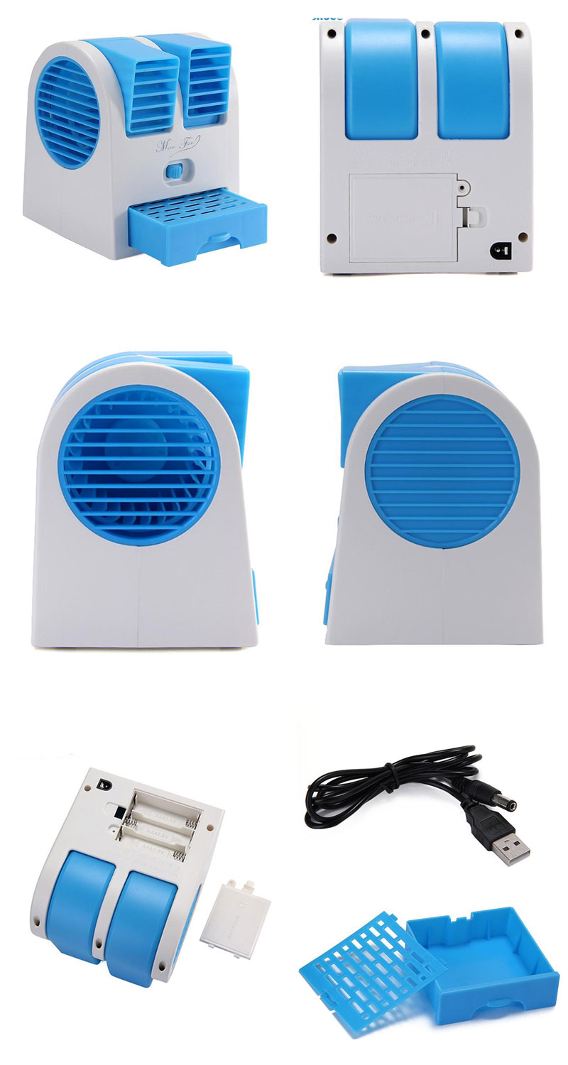 mini fan air conditioner 8 مینی کولر رومیزی USB