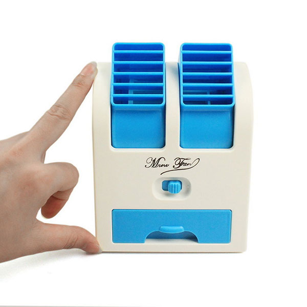 mini fan air conditioner 4 مینی کولر رومیزی USB