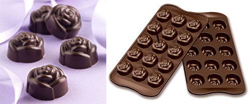 خرید پستی  قالب شکلات و شیرینی سیلیکونی