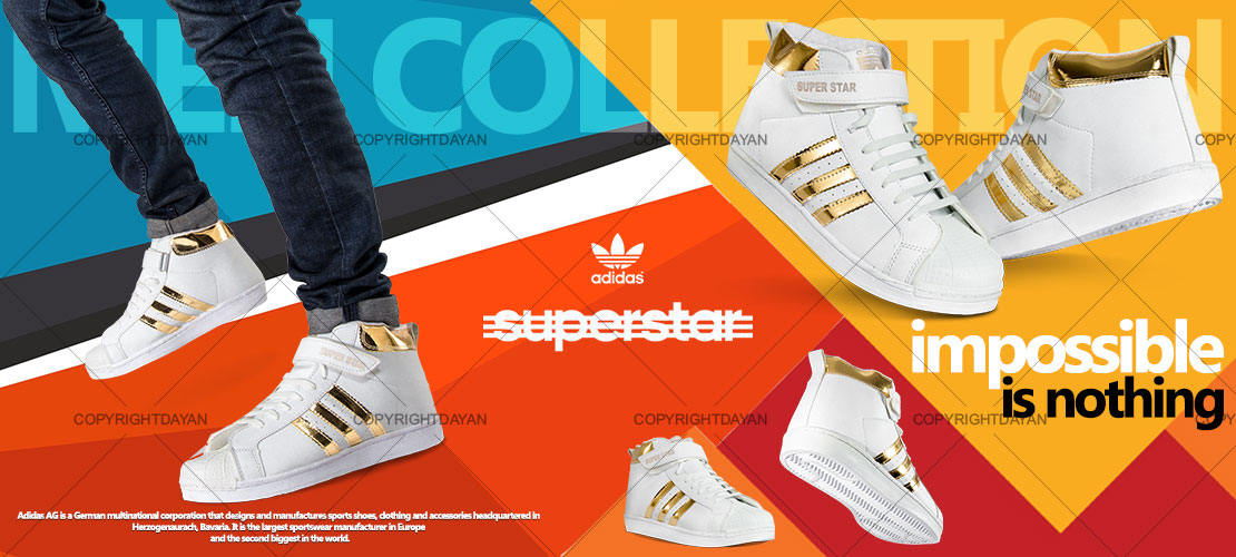 کفش ساق دار Adidas SuperStar