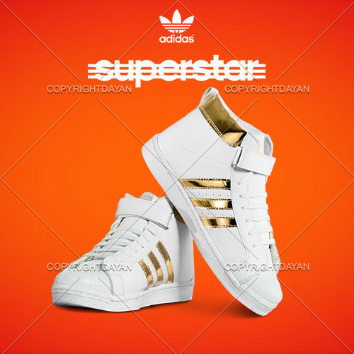 کفش ساق دار Adidas SuperStar