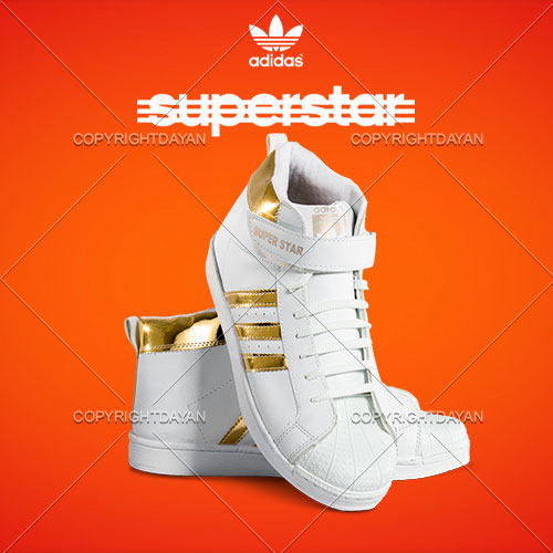 کفش ساق دار Adidas SuperStar