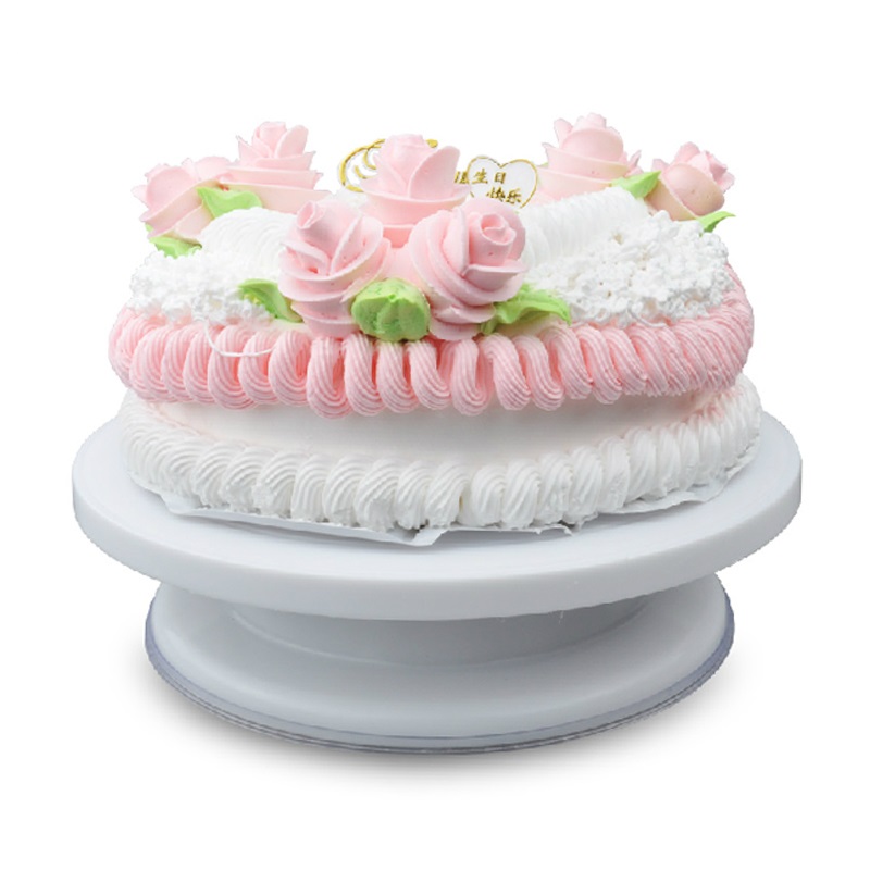 Cake Authoring tool Rotating Turntable plastic rotary table Cake Decorating Home pastry shop baking tools Manually rotatable 