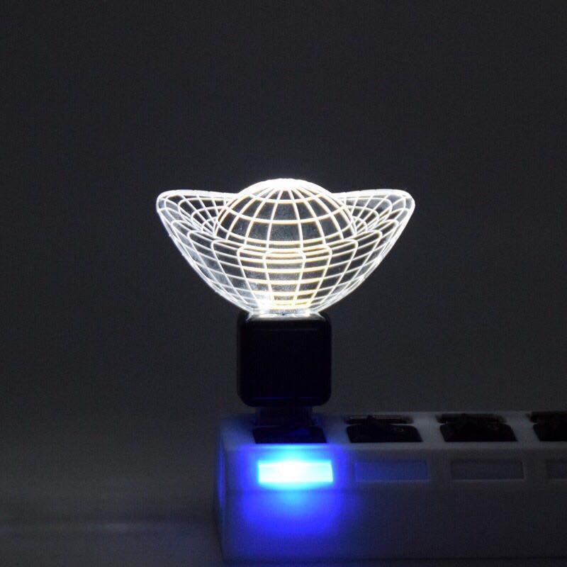 چراغ خواب های ال ای دی سه بعدی