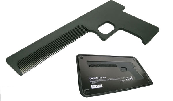 شانه طرح تفنگی 2عددی GUN COMB