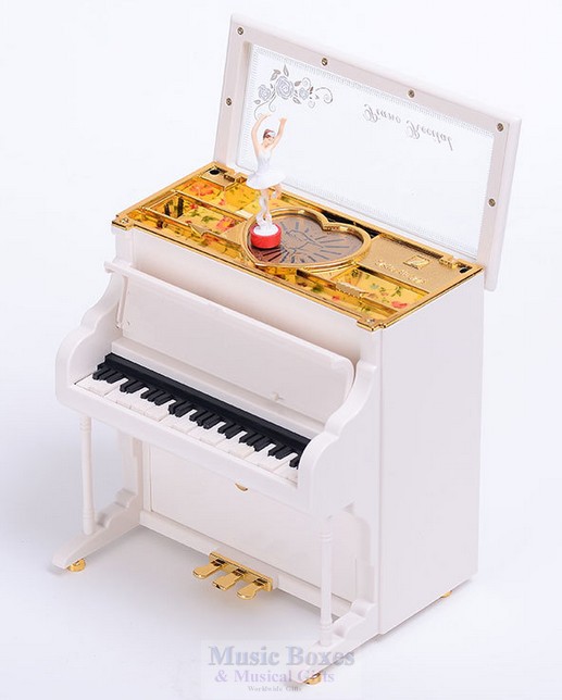 خرید پستی  جعبه موسیقی کوکی طرح پیانو
