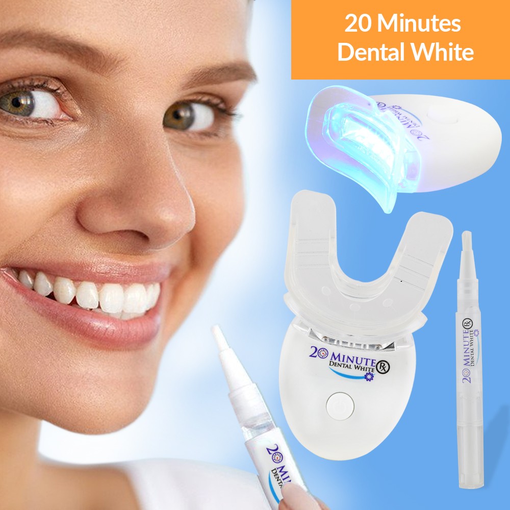 خرید پستی  دستگاه سفید کننده و براق کننده دندان20minute dental white - -- سری2