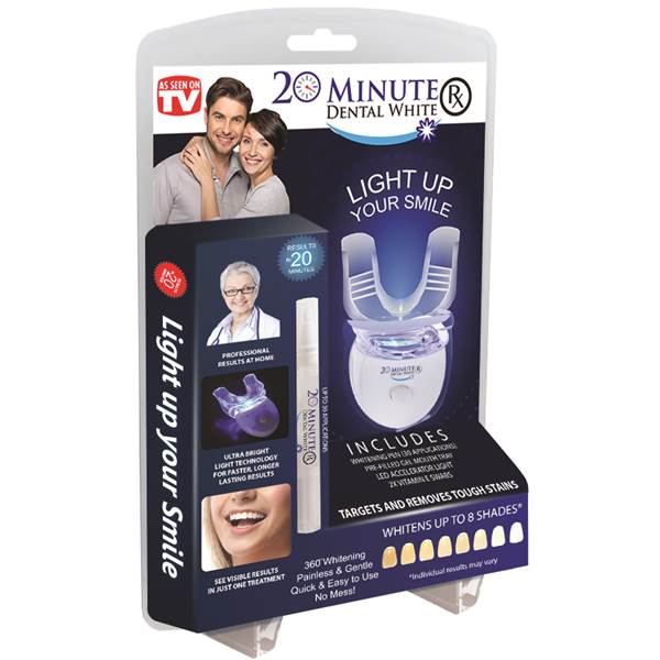 خرید پستی  دستگاه سفید کننده و براق کننده دندان20minute dental white - -- سری2