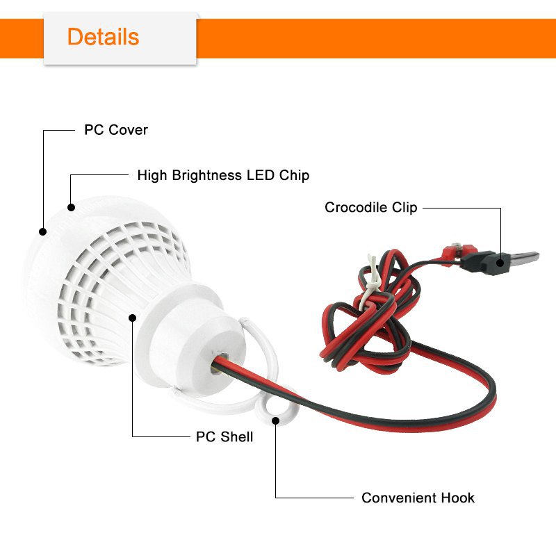 خرید پستی  لامپ سیار خودرو 12V