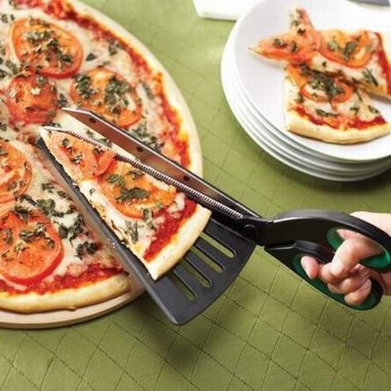 قیچی برش پیتزا با دستگیره ضد لغزش و ارگانومیک