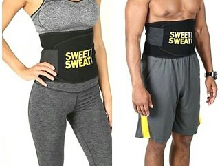 خرید پستی  کمربند لاغری sweat belt