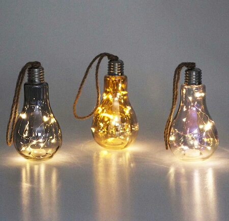 خرید پستی  حباب های ال ای دی دکوراتیو طرح لامپ