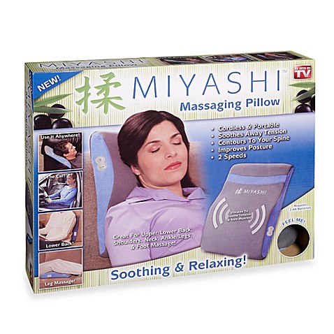 خرید بالشت و پشتی ماساژور طبی میاشی پیلو Miyashi Pillow