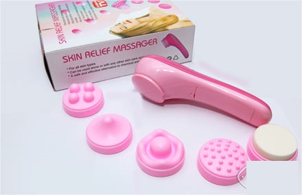 حراج ماساژور صورت skin relief massager سری میانه