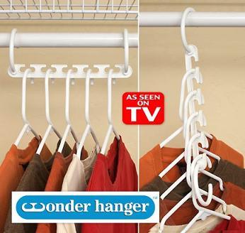 خرید پستی  رخت آویز شگفت انگیز وندر هنگر 2عدد wonder Hanger