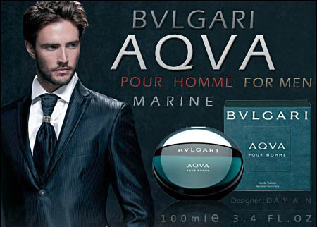  پستی  اد کلن مردانه Bvlgari AQUA